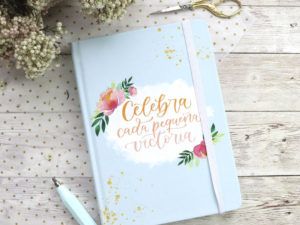 libreta para Bullet Journal lettering